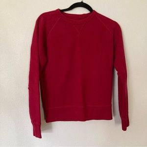 2 for $20 - Men’s Uniqlo Red Crewneck Sweatshirt - XS
